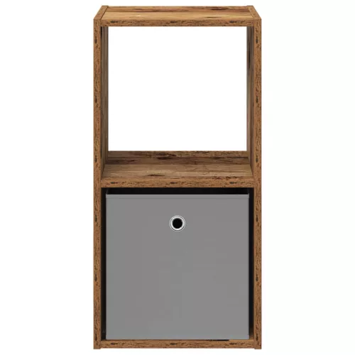  Éjjeli asztal fiókkal Öreg fa 35 x 32 x 68,5 cm Faanyag