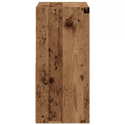  Éjjeli asztal fiókkal Öreg fa 35 x 32 x 68,5 cm Faanyag