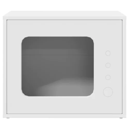  Macska Ház Fehér 51 x 30 x 42 cm Faanyag