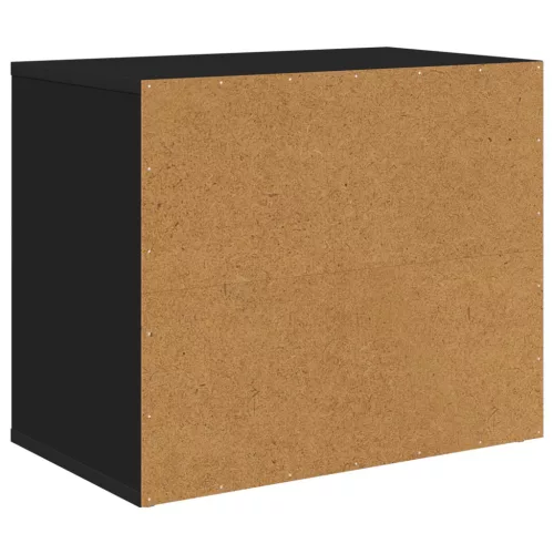  Macska Ház Fekete 51 x 30 x 42 cm Faanyag