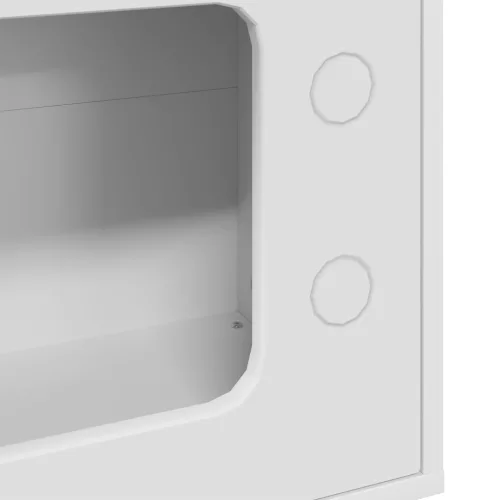  Macska Ház Fehér 51 x 30 x 52 cm Faanyag