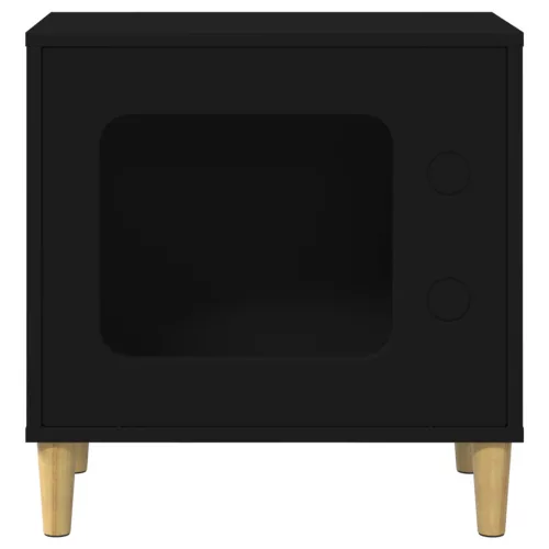  Macska Ház Fekete 51 x 30 x 52 cm Faanyag