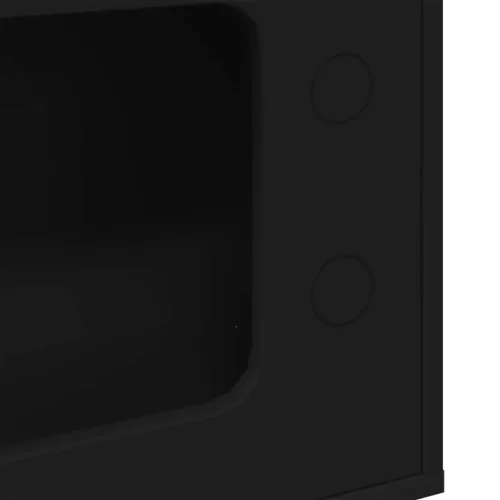  Macska Ház Fekete 51 x 30 x 52 cm Faanyag