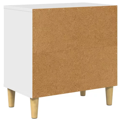  Macska Ház Fényes Fehér 51 x 30 x 52 cm Faanyag