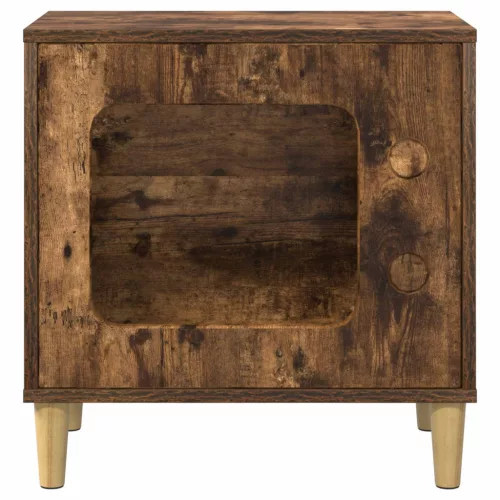  Macska Ház Füstölt tölgy 51 x 30 x 52 cm Faanyag