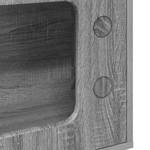  Macska Ház Szürke Sonoma 51 x 30 x 52 cm Faanyag