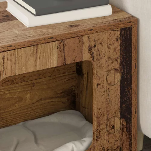  Macska Ház Öreg fa 51 x 30 x 52 cm Faanyag