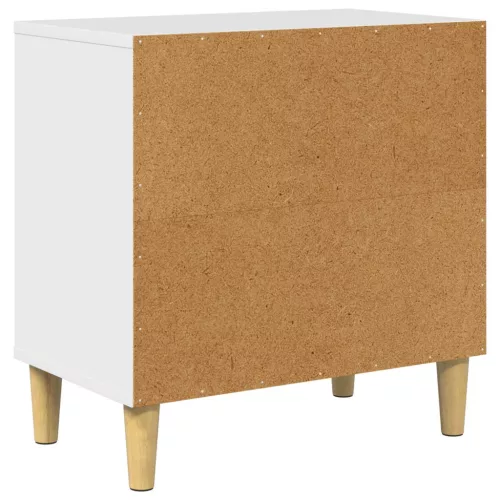  Macska Ház Fényes Fehér 51 x 30 x 52 cm Faanyag