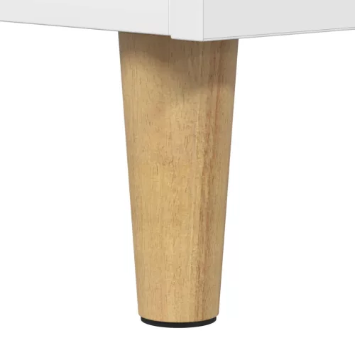  Macska Ház Fényes Fehér 51 x 30 x 52 cm Faanyag