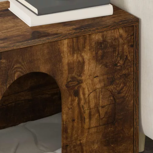  Macska Ház Füstölt tölgy 51 x 30 x 52 cm Faanyag