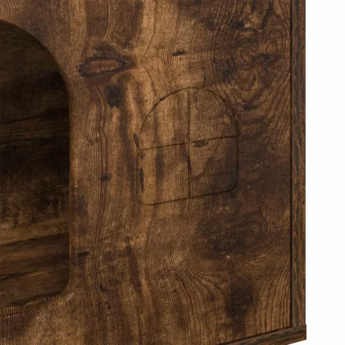  Macska Ház Füstölt tölgy 51 x 30 x 52 cm Faanyag