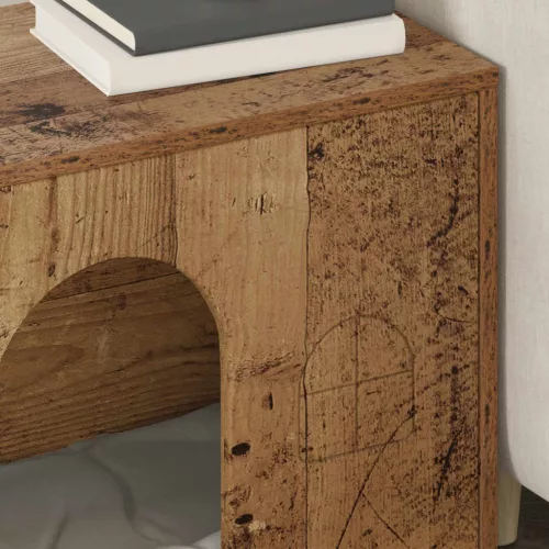  Macska Ház Öreg fa 51 x 30 x 52 cm Faanyag