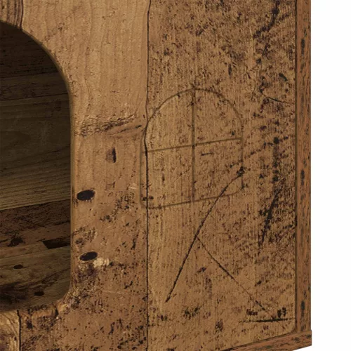  Macska Ház Öreg fa 51 x 30 x 52 cm Faanyag