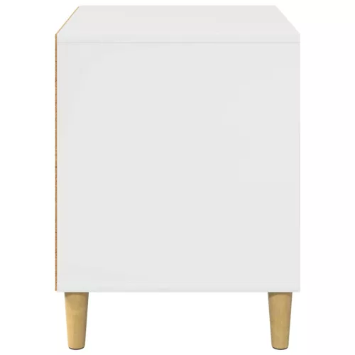  Macska Ház Fényes Fehér 42,5 x 40 x 52,5 cm Faanyag