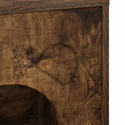  Macska Ház Füstölt tölgy 42,5 x 40 x 52,5 cm Faanyag