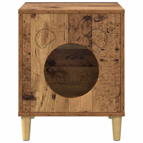  Macska Ház Öreg fa 42,5 x 40 x 52,5 cm Faanyag