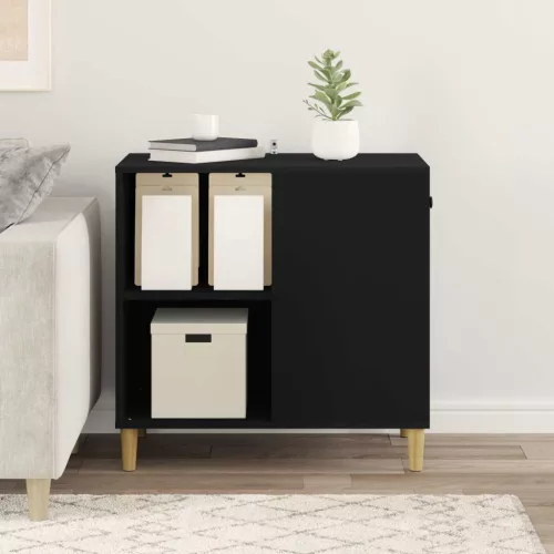  Macska Ház Fekete 72 x 42,5 x 70 cm Faanyag