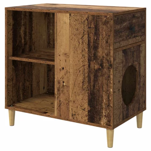  Macska Ház Öreg fa 72 x 42,5 x 70 cm Faanyag