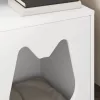  Macska Ház Fehér 42.5 x 40 x 52.5 cm Faanyag