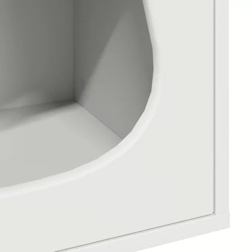  Macska Ház Fehér 42.5 x 40 x 52.5 cm Faanyag