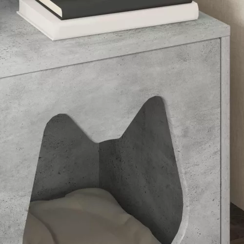  Macska Ház Beton 42,5 x 40 x 53,5 cm Faanyag