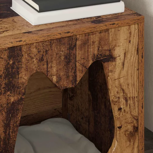  Macska Ház Öreg fa 42.5 x 40 x 52.5 cm Faanyag