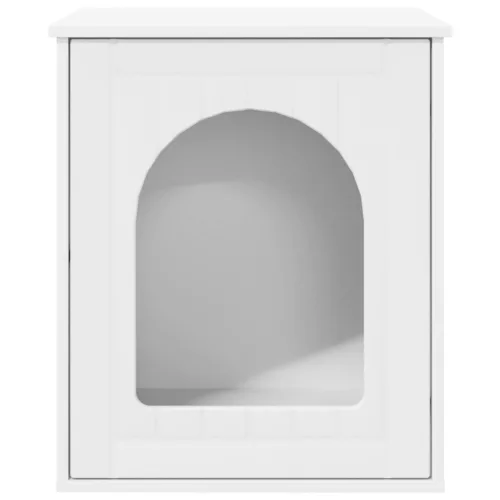  Macska Ház Fehér 53 x 52 x 60 cm Faanyag