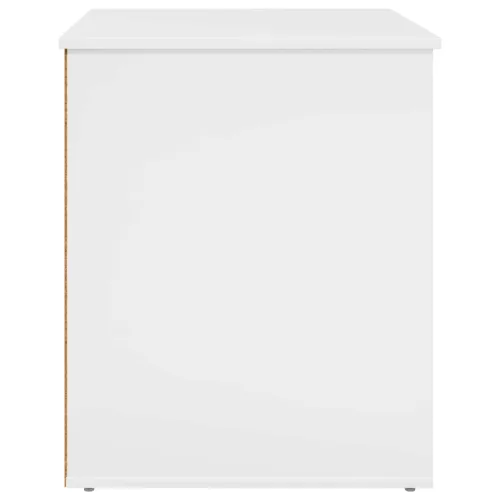  Macska Ház Fényes Fehér 53 x 52 x 62 cm Faanyag