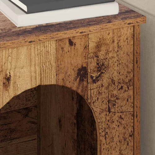  Macska Ház Öreg fa 53 x 52 x 62 cm Faanyag