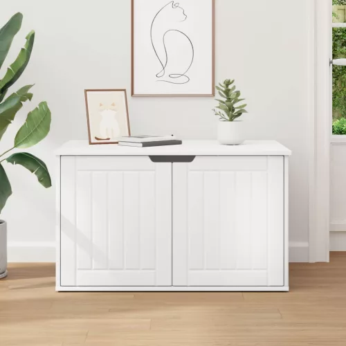  Macska Ház Fehér 85 x 55 x 50 cm Faanyag