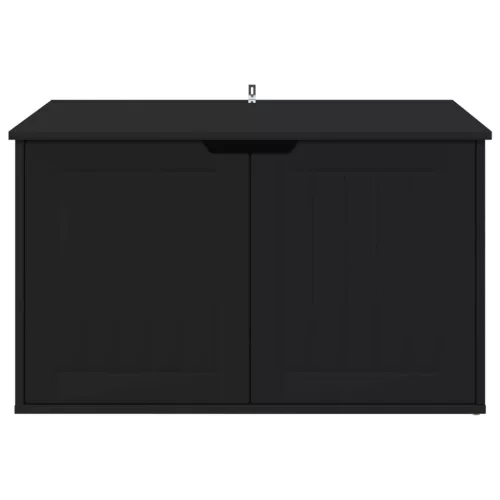  Macska Ház Fekete 85 x 55 x 53,5 cm Faanyag