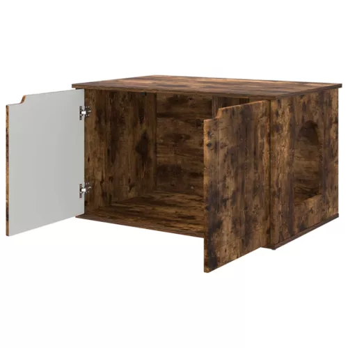  Macska Ház Füstölt tölgy 85 x 55 x 53,5 cm Faanyag