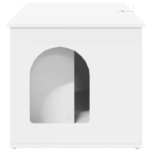  Macska Ház Fehér 85 x 55 x 50,5 cm Faanyag