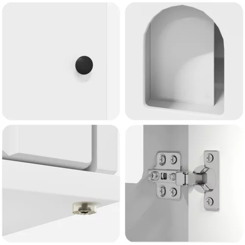  Macska Ház Fehér 85 x 55 x 50,5 cm Faanyag