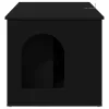  Macska Ház Fekete 85 x 55 x 50,5 cm Faanyag