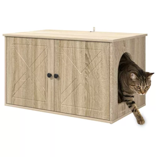  Macska Ház Sonoma 85 x 55 x 50,5 cm Faanyag