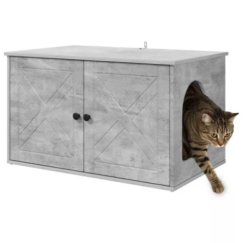  Macska Ház Beton 85 x 55 x 50 cm Faanyag