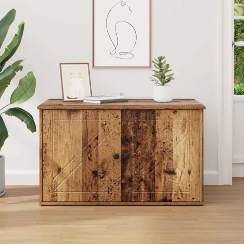  Macska Ház Öreg fa 85 x 55 x 50 cm Faanyag