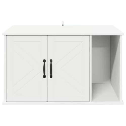  Macska Ház Fehér 85 x 55 x 50 cm Faanyag