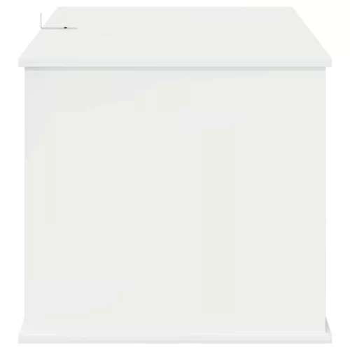  Macska Ház Fényes Fehér 85 x 55 x 50 cm Faanyag