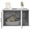  Macska Ház Szürke Sonoma 85 x 55 x 50 cm Faanyag