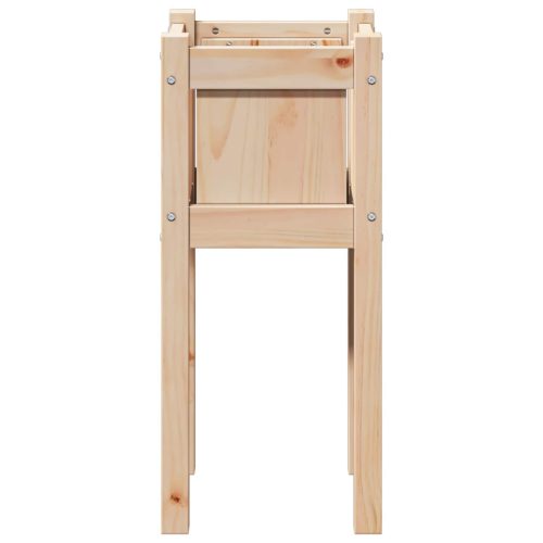  Kerti cserép Természet 31 x 31 x 70 cm Tömör fenyőfa