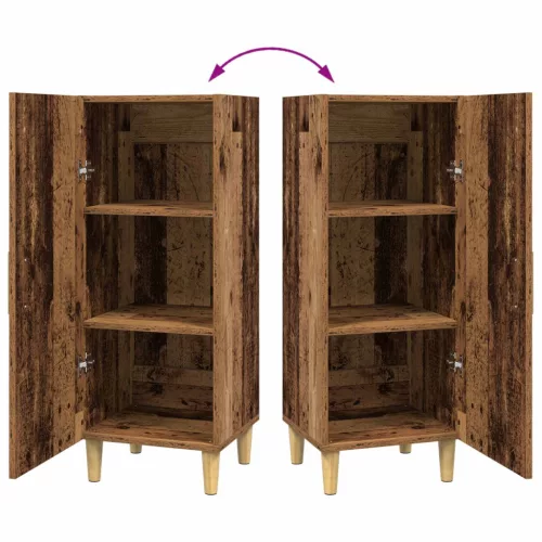  Széf Öreg fa 34,5 x 34 x 90 cm Faanyag