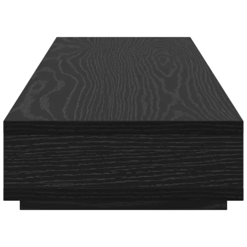  Monitor Tartó polcokkal Fekete 100 x 27 x 13 cm Faanyag