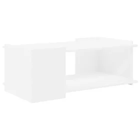  Dohányzóasztal Fehér 90 x 50 x 33 cm Szerelt Fa