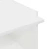  Dohányzóasztal Fehér 90 x 50 x 33 cm Szerelt Fa
