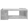  Dohányzóasztal Betonszürke 90 x 50 x 33 cm Szerelt Fa