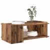  Dohányzóasztal Antik Fa 90 x 50 x 33 cm Szerelt Fa