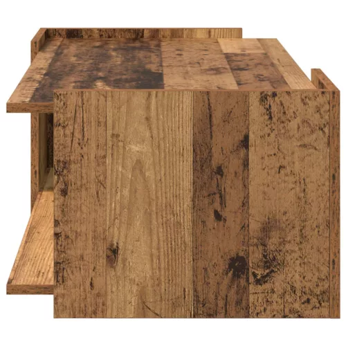  Dohányzóasztal Antik Fa 90 x 50 x 33 cm Szerelt Fa