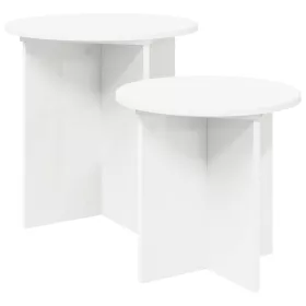  Kisasztal készlet tárolóval 2 pcs Mérnöki fa